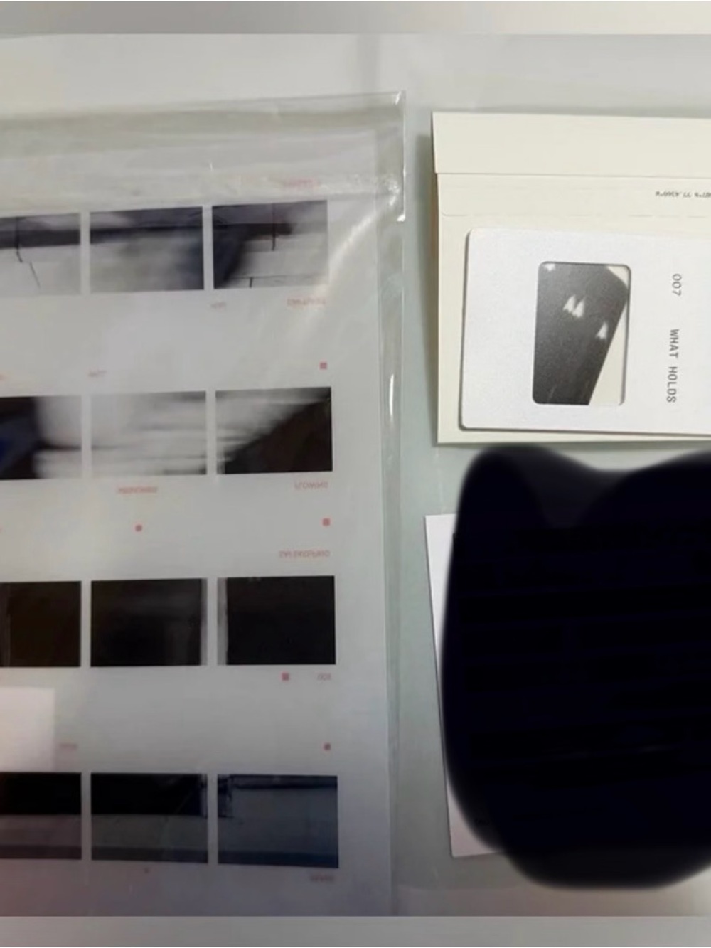 Cloth & Paper Photo Negative Set